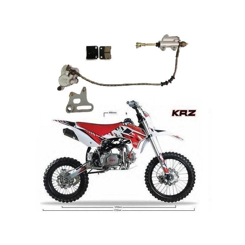 Pastiglie Freno Typ55 Per Cross Bike, Pit Bike, ATV E Quad – Hmparts