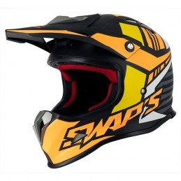 Casco Cross Bimbo Arancion...