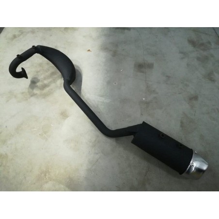 Marmitta VOCA Carbon Racing 70/80cc x Minarelli Am6 ( collettore 28mm Marmitta VOCA Carbon Racing 70/80cc x Minarelli Am6 ( collettore 28mm