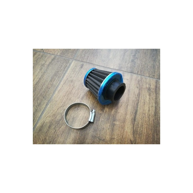 FILTRO A CONO PIT BIKE ORION COLLETTORE DRITTO ATTACCO 35mm