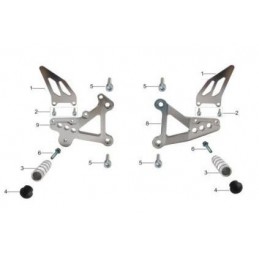 SET COMPLETO PEDALINE CNC...